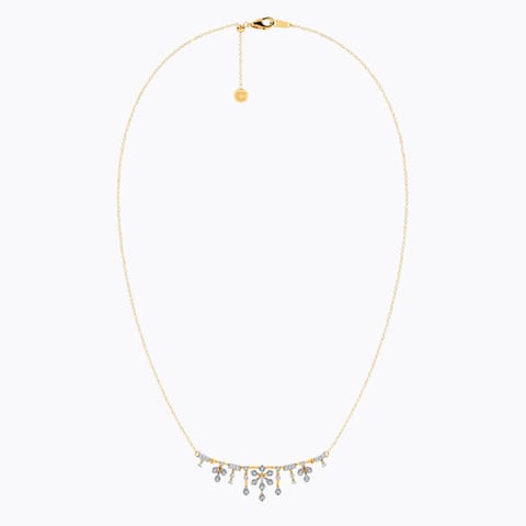 Serenity Gleam Diamond Choker Necklace