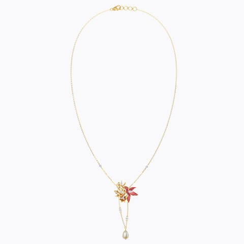 Glorious Wings Gemstone Necklace