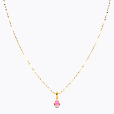Dew 9KT Gemstone Necklace