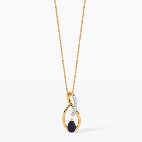 Bluejay Gemstone Pendant