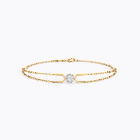 Elia Hug Diamond Bracelet
