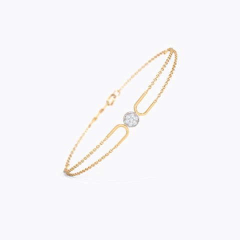Elia Hug Diamond Bracelet
