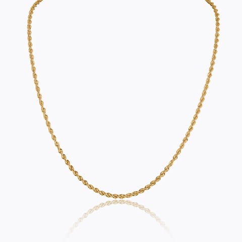 Gleaming 22KT Gold Chain