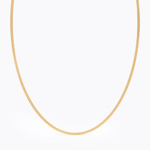Silken Loop 22KT Gold Chain