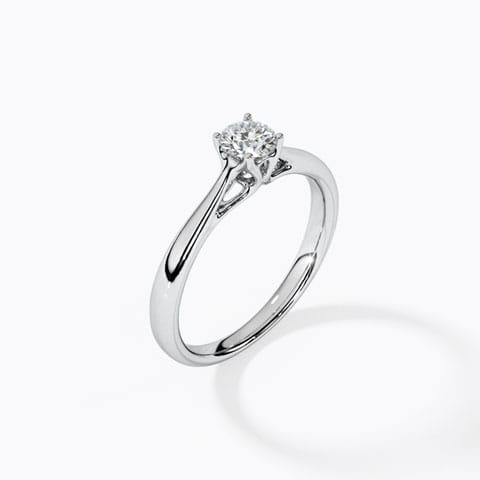 Lambent Solitaire Ring