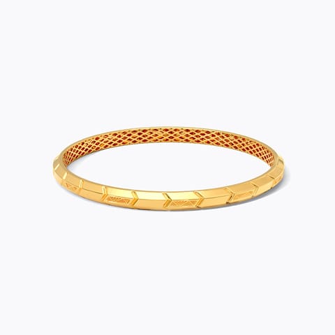 Gilded Haze Gold Kada for Men
