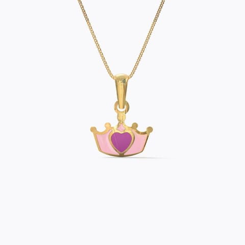Pretty Princess Kids' Gold Pendant