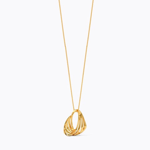 Couture Weave 9KT Gold Pendant