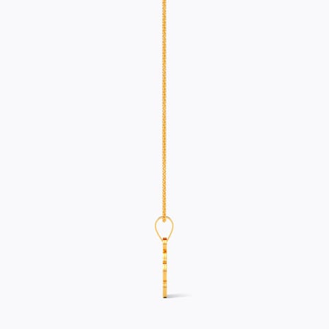 Evil Eye Bloom 9KT Gold Pendant for Kids