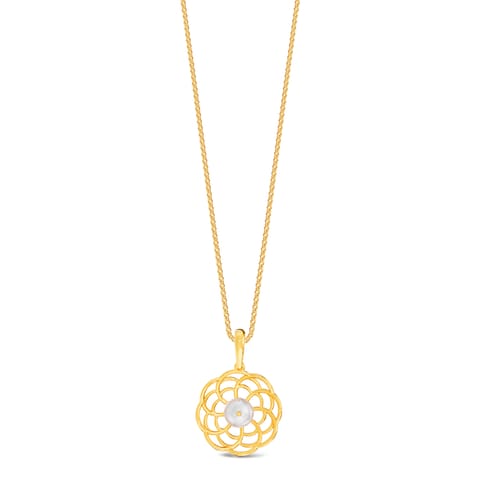 Regal Aura Gemstone Pendant