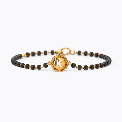 Alphabet K Kids Nazaria Gold Bracelet